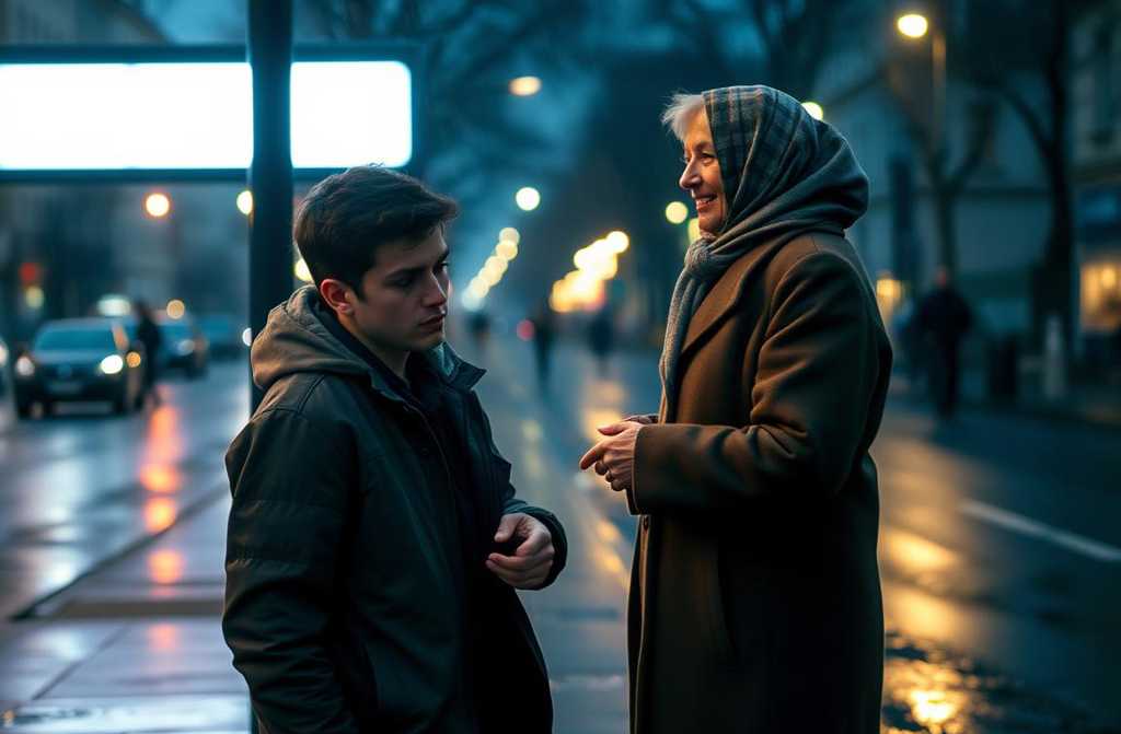 Autobus spóźnił się ponad 20 minut… a mróz zaczął już doskwierać.