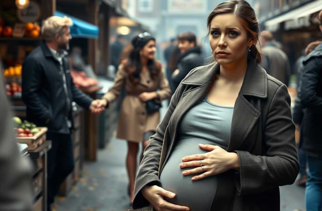 Gdy moja żona była w ciąży, poszła sama po zakupy dla dziecka i niespodziewanie zobaczyła mnie na targu z kochanką. Wysłała tylko jedną wiadomość… i zamurowało mnie na miejscu.