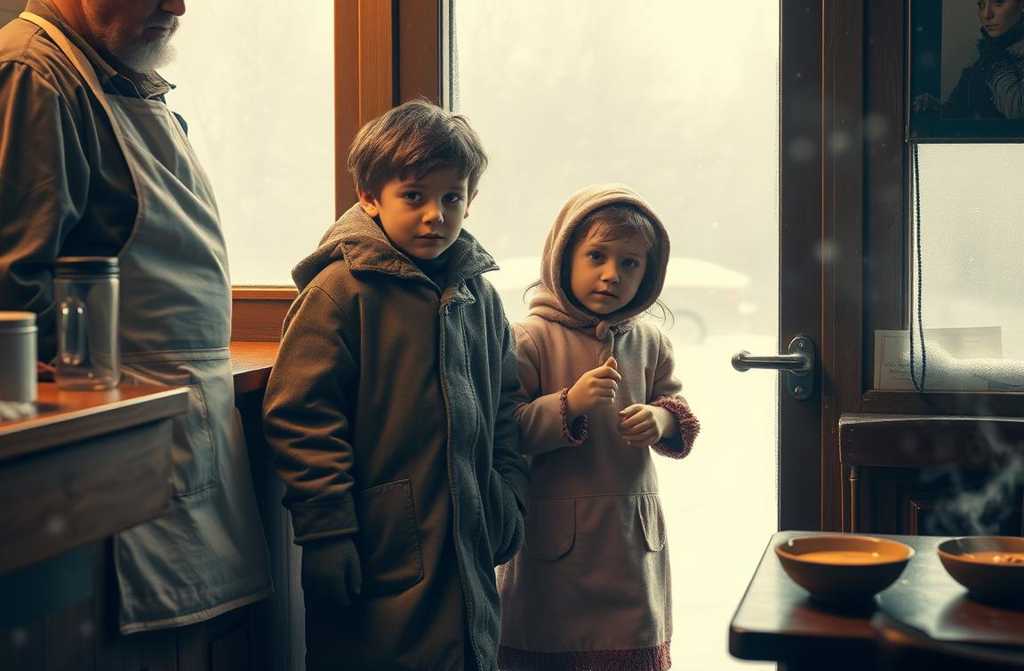 Dwa osierocone dzieciaki, kelner i obiad, który zmienił wszystko… Po 20 latach spotkali się ponownie!