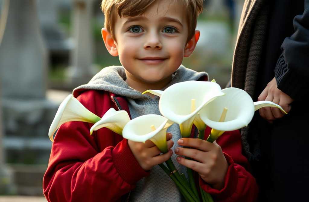 „Proszę pana, dziś są urodziny mojej mamy… Chcę kupić kwiaty, ale nie mam dość pieniędzy… Kupiłem chłopcu bukiet. A kiedy po jakimś czasie przyszedłem na grób, zobaczyłem tam ten bukiet.”