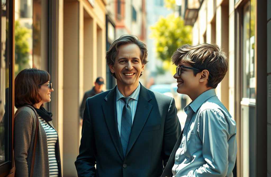 Milioner czekał na Ubera, gdy zobaczył swoją byłą, której nie widział od sześciu lat, trzymającą za ręce dwoje dzieci łudząco podobnych do niego