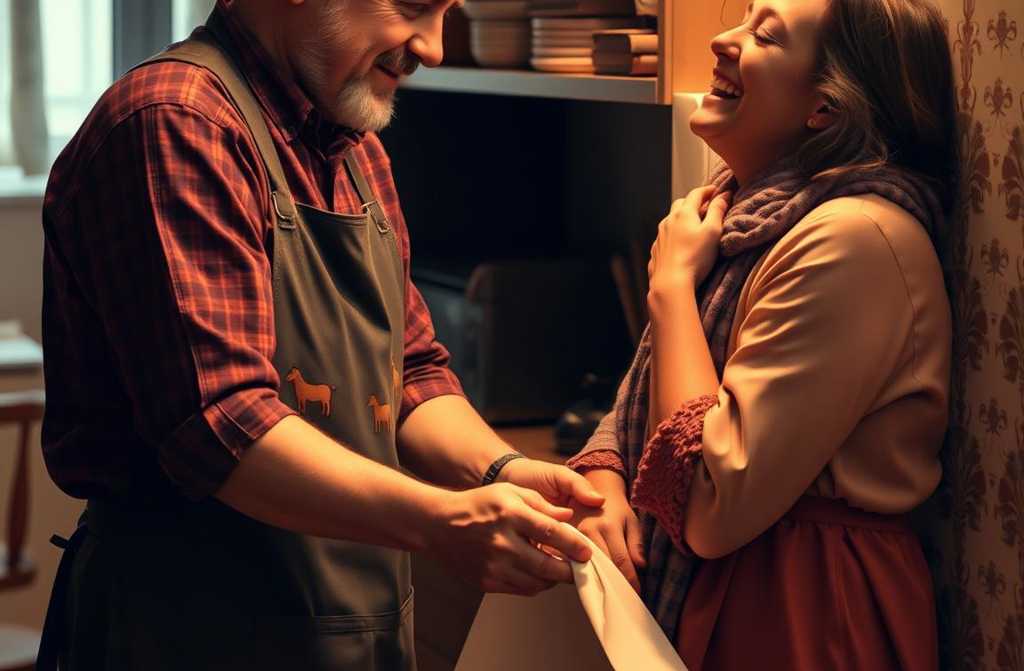 Ojej, kto to taki?” – zdziwiła się Lucyna, wchodząc do kuchni przyjaciółki.