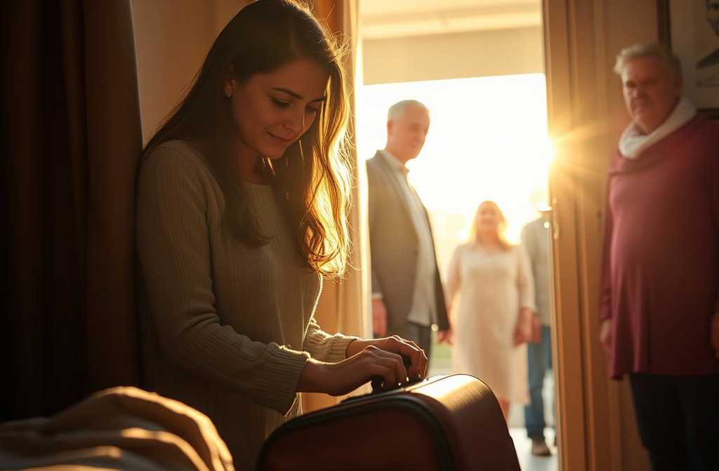 «Mój mąż i córka zawsze mnie ignorowali, więc cicho odeszłam. Wtedy zaczęli wpadać w panikę…»