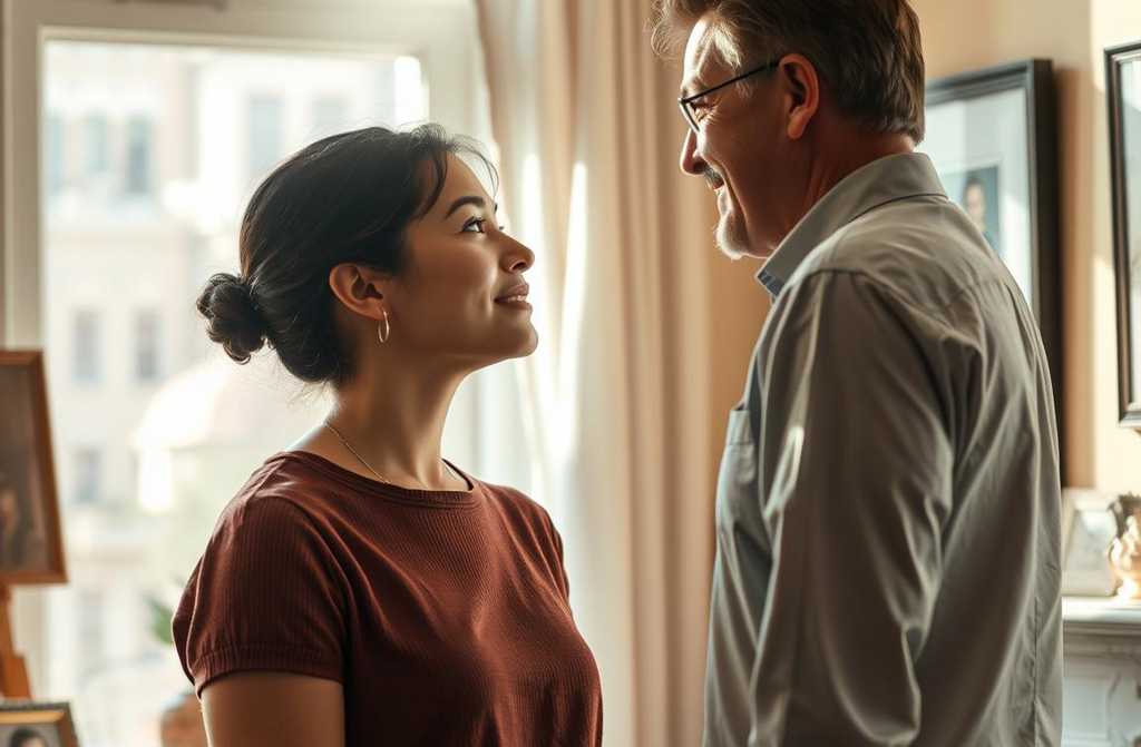 Zostaje sprzątaczką i w pokoju szefa natrafia na oprawione zdjęcie swojej matki