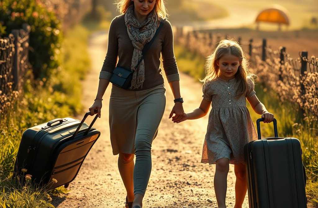 Poranek zastał nas na zakurzonej drodze wiodącej ze wsi. W jednej dłoni trzymałam małą rączkę Soni, w drugiej – lekką walizkę, wypełnioną nie tyle rzeczami, co zdradzonymi nadziejami.