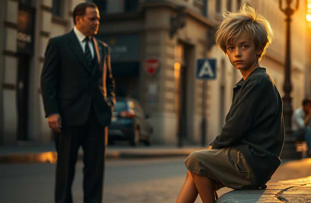 Wygląda jak twój zaginiony syn,” szepnęła moja narzeczona. To, co wydarzyło się potem, wprawiło w osłupienie całą ulicę.