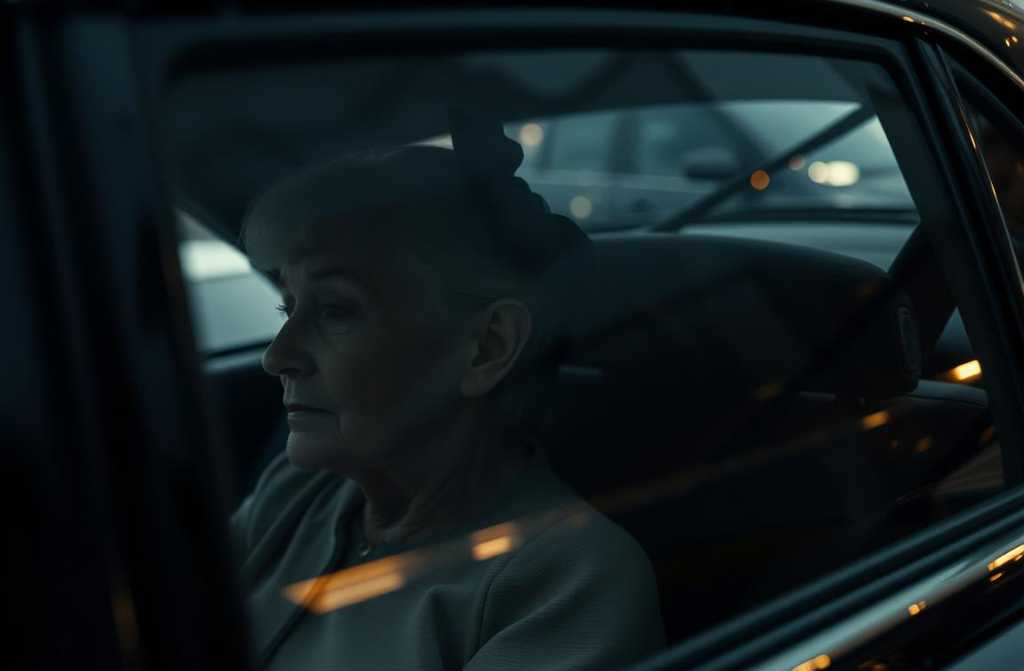 Pani Hoffmann znów odwróciła wzrok w stronę bocznego okna