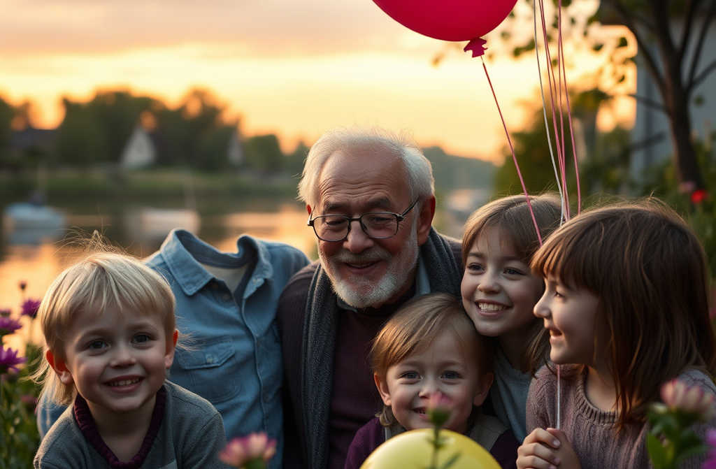 Zbliża się do swojego siedemdziesięciolecia, wychowując troje dzieci. Samotny. Żona odeszła trzydzie…