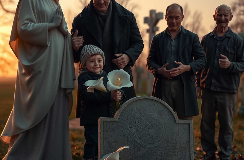 Sir, it’s my mum’s birthday… I can’t afford flowers, so I gave a boy a bouquet—then later I found that same bouquet at the graveside.