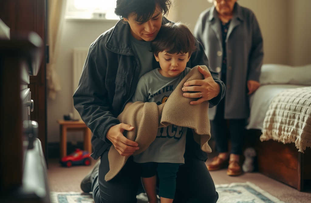 Lena spots her son on the staircase, jacketless and in tears—Mother‑in‑law vows: “He won’t get in until he apologises!”