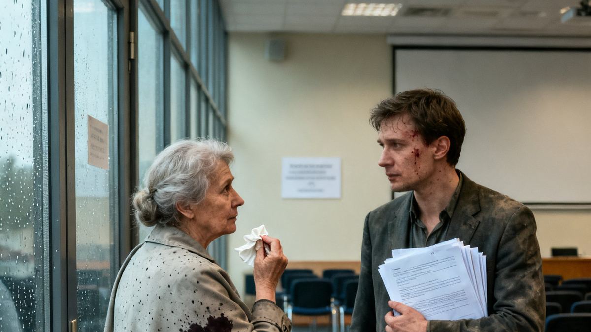 Piotr z działu handlowego, czyli jak zniszczyłem sobie poranek jedną kałużą