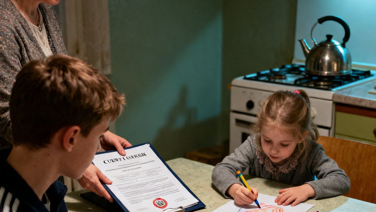 Dwoje dzieci, pusty rachunek i telefon, który wszystko zmienił