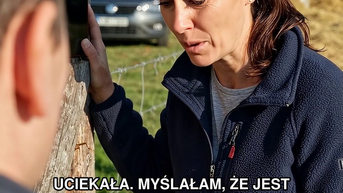 Sarna z Podlasia, która nie chciała wyjść przez otwarte drzwi